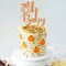 1 PCS Pumpkin Oh Baby Cake Topper Glitter Fall Theme Pumpkin Baby 5.8"W x 8.6"H